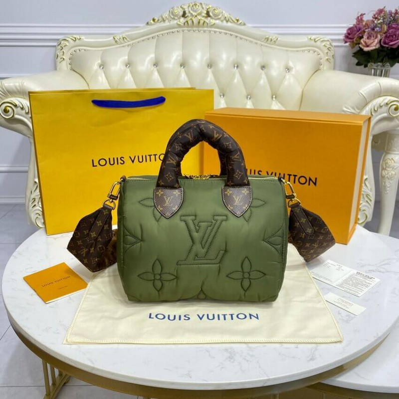 Replica Louis Vuitton Econyl Speedy Bandouliere 25 M59009 Khaki - Image 7