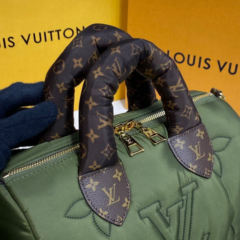 Replica Louis Vuitton Econyl Speedy Bandouliere 25 M59009 Khaki - Image 9