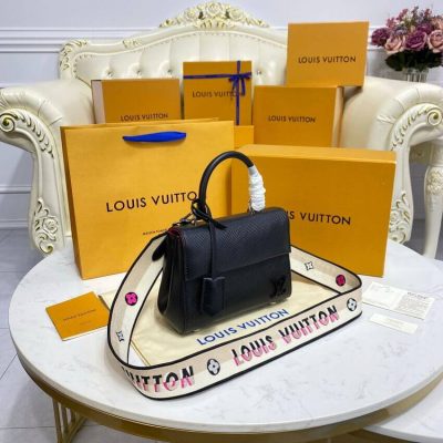Alternative view of Replica Louis Vuitton Epi Leather Cluny Mini M58931 Black