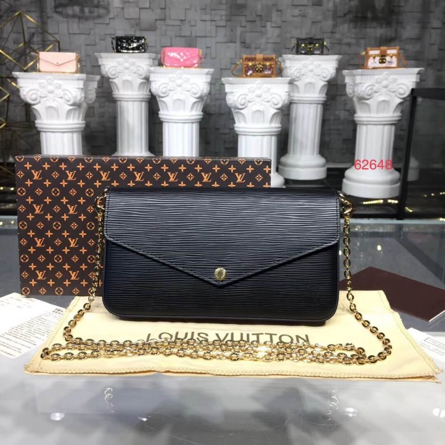 Replica Louis Vuitton Epi Leather Pochette Felicie M62648 - Image 2
