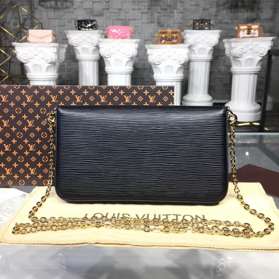Replica Louis Vuitton Epi Leather Pochette Felicie M62648 - Image 4