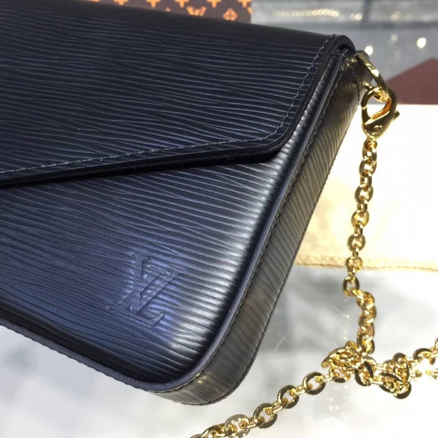 Replica Louis Vuitton Epi Leather Pochette Felicie M62648 - Image 5