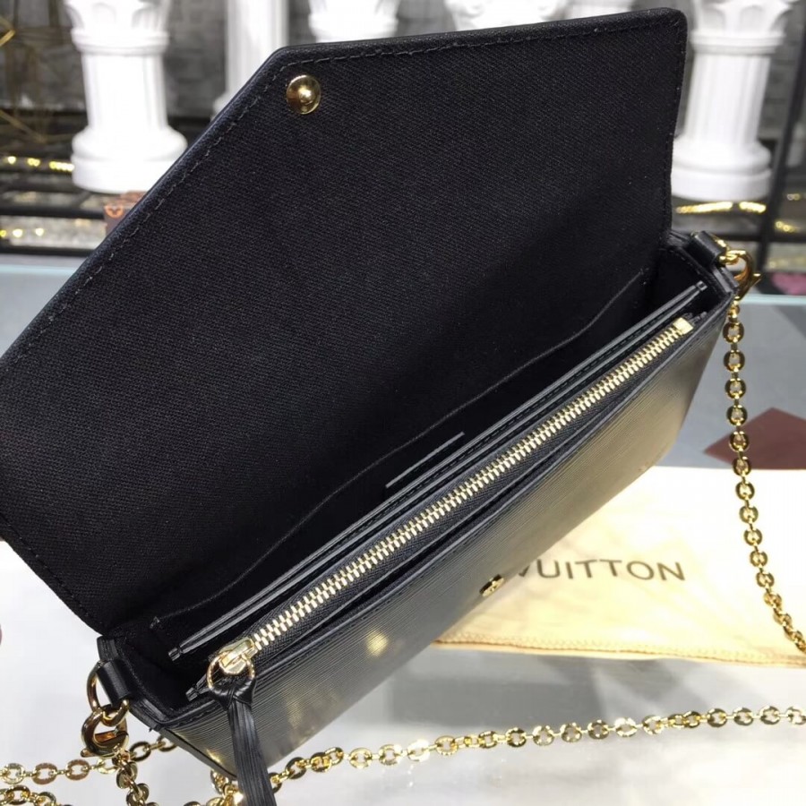 Replica Louis Vuitton Epi Leather Pochette Felicie M62648 - Image 9
