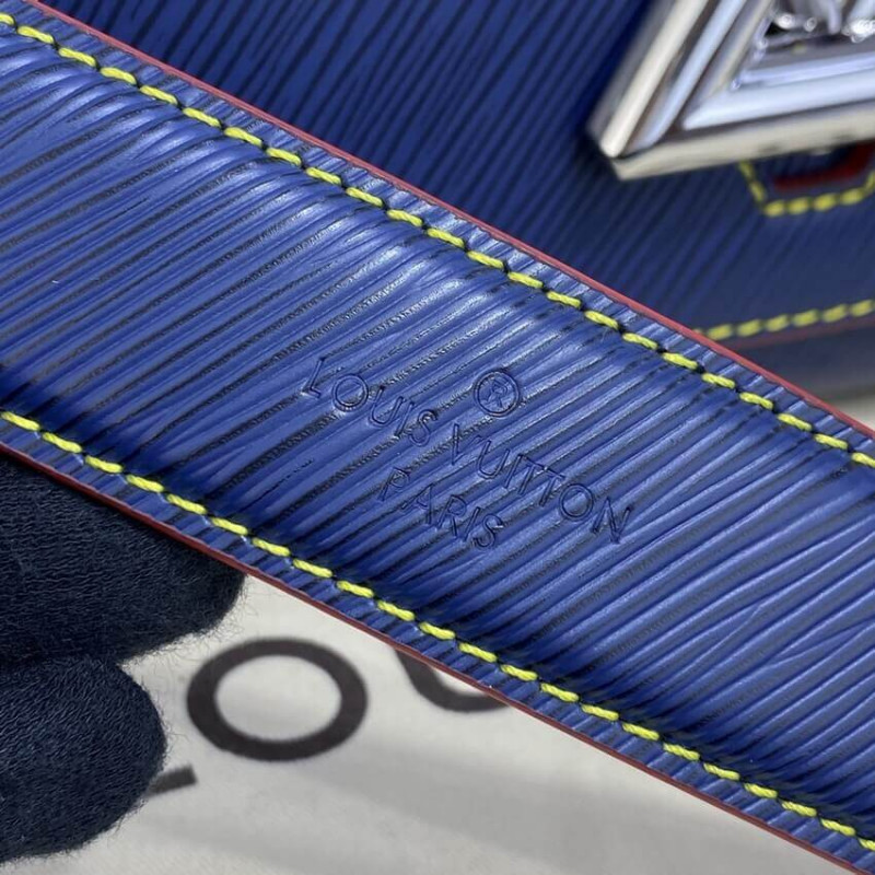 Replica Louis Vuitton Epi Leather Twist Mm M50282 Navy Blue/Red - Image 11