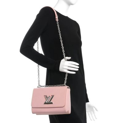 Alternative view of Replica Louis Vuitton Epi Leather Twist Mm M50282 Rose Ballerine