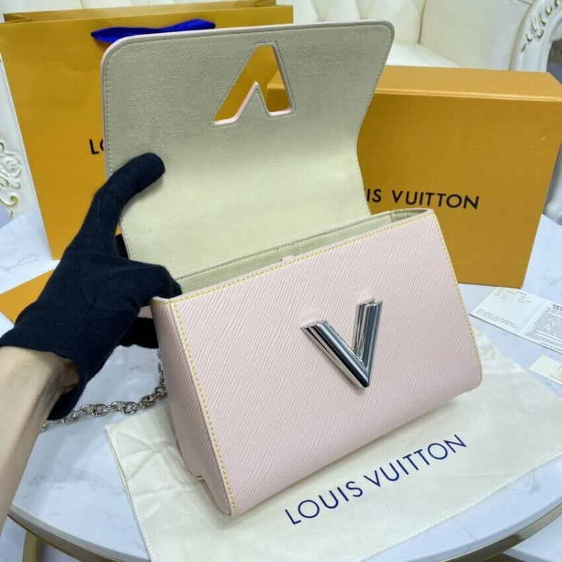 Replica Louis Vuitton Epi Leather Twist Mm M50282 Rose Ballerine - Image 14