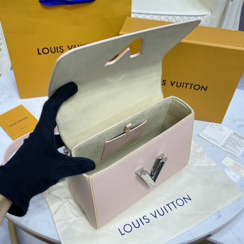 Replica Louis Vuitton Epi Leather Twist Mm M50282 Rose Ballerine - Image 15