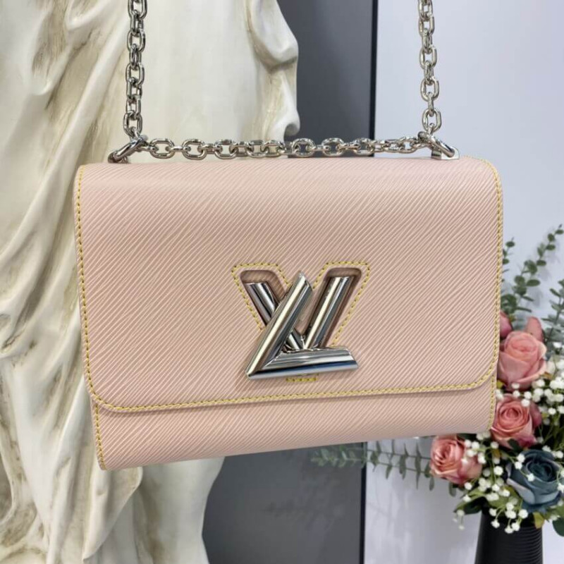 Replica Louis Vuitton Epi Leather Twist Mm M50282 Rose Ballerine - Image 4