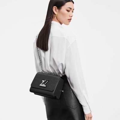 Alternative view of Replica Louis Vuitton Epi Leather Twist Mm M56530 Gray