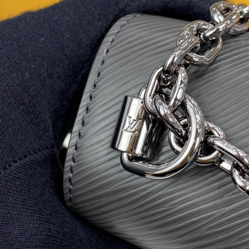 Replica Louis Vuitton Epi Leather Twist Mm M56530 Gray - Image 11
