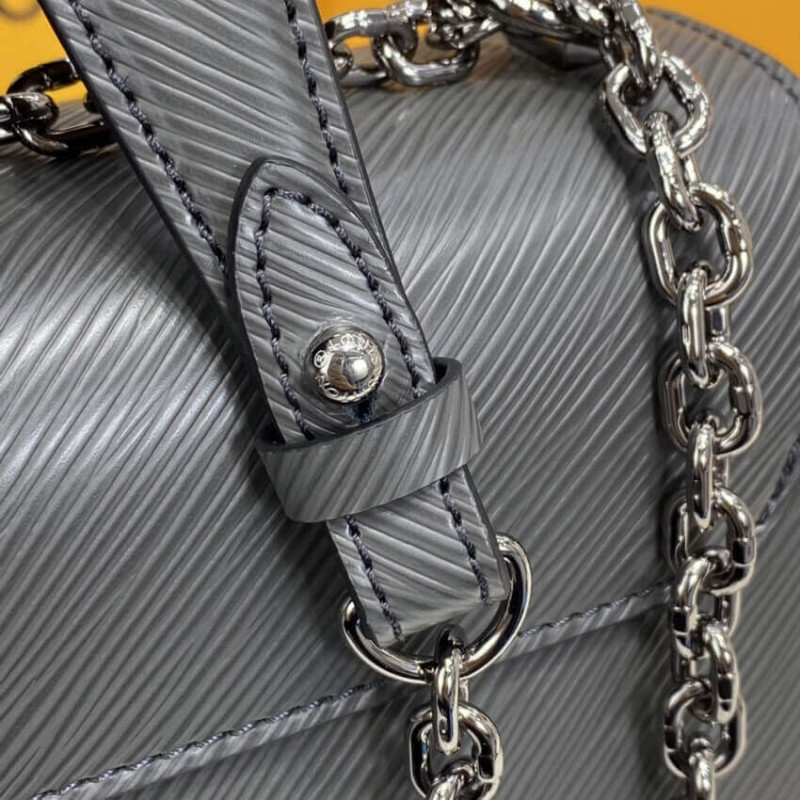 Replica Louis Vuitton Epi Leather Twist Mm M56530 Gray - Image 13
