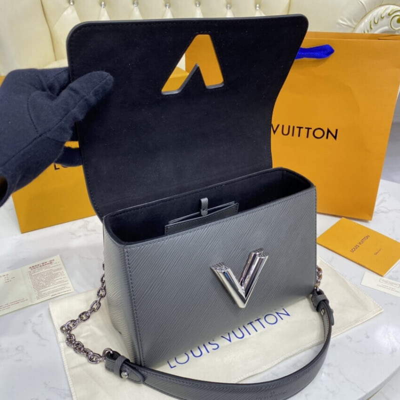 Replica Louis Vuitton Epi Leather Twist Mm M56530 Gray - Image 15