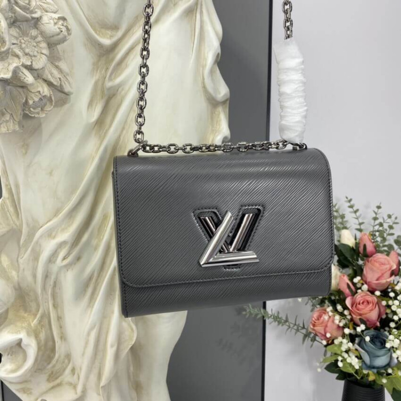 Replica Louis Vuitton Epi Leather Twist Mm M56530 Gray - Image 4