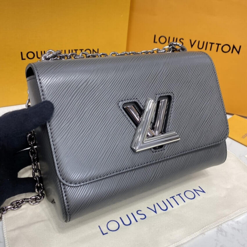 Replica Louis Vuitton Epi Leather Twist Mm M56530 Gray - Image 9