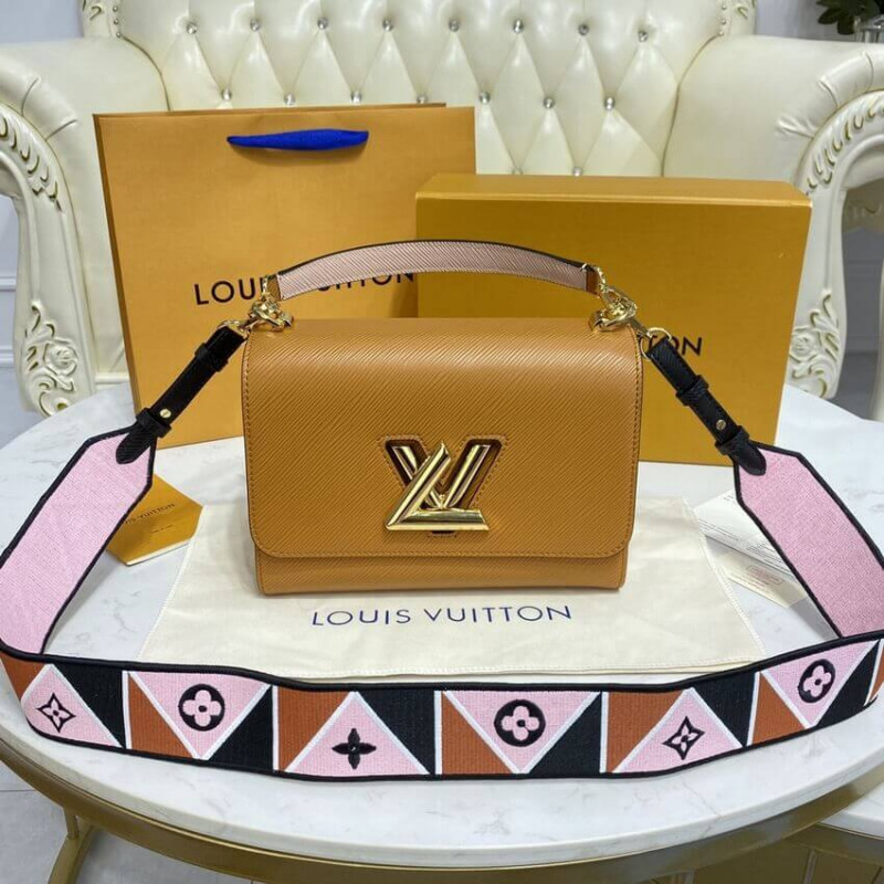 Replica Louis Vuitton Epi Leather Twist Mm M59026 Gold Cipango - Image 4