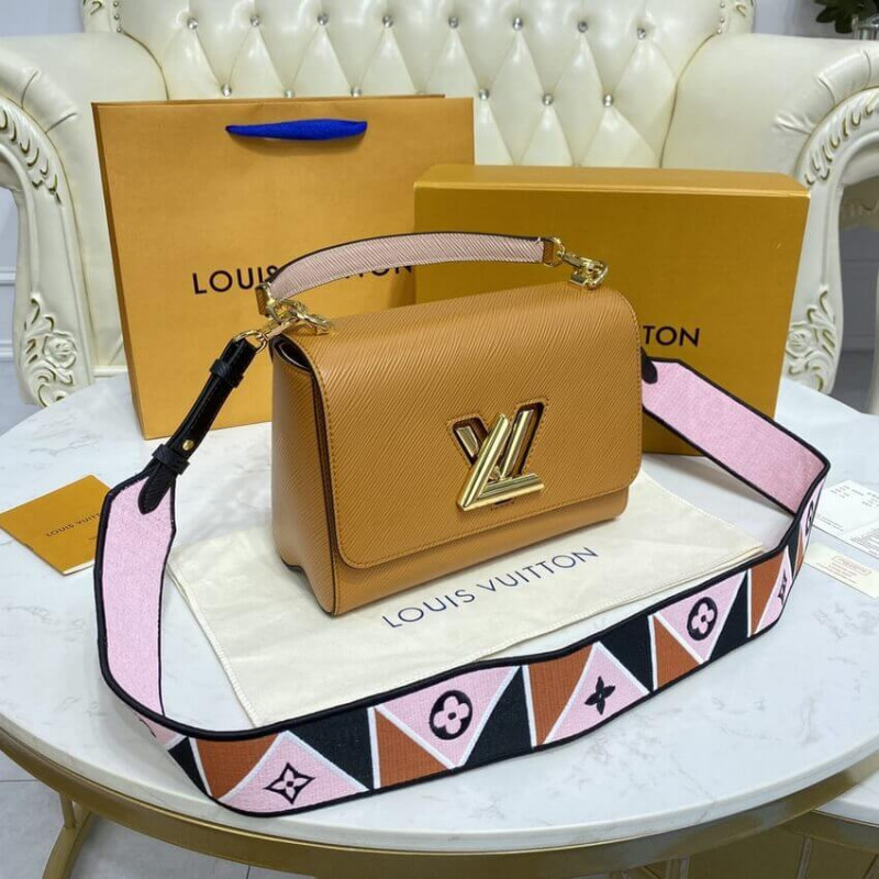 Replica Louis Vuitton Epi Leather Twist Mm M59026 Gold Cipango - Image 5