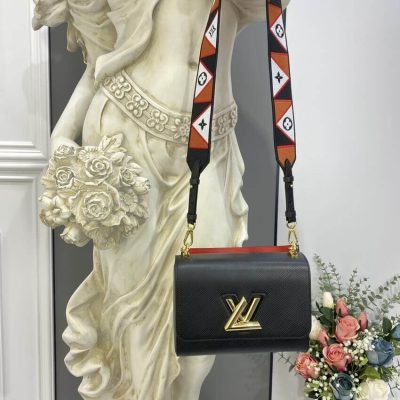 Alternative view of Replica Louis Vuitton Epi Leather Twist Mm M59027 Black
