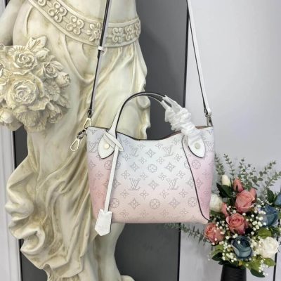 Alternative view of Replica Louis Vuitton Hina Pm Gradient Pink Mahina Leather M57858