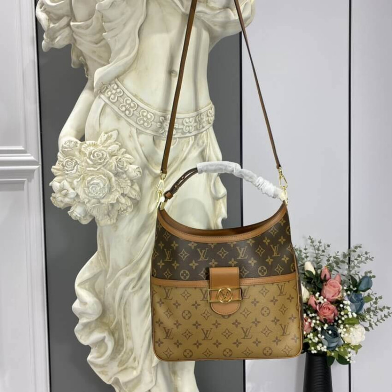 Replica Louis Vuitton Hobo Dauphine Mm M45195 - Image 3