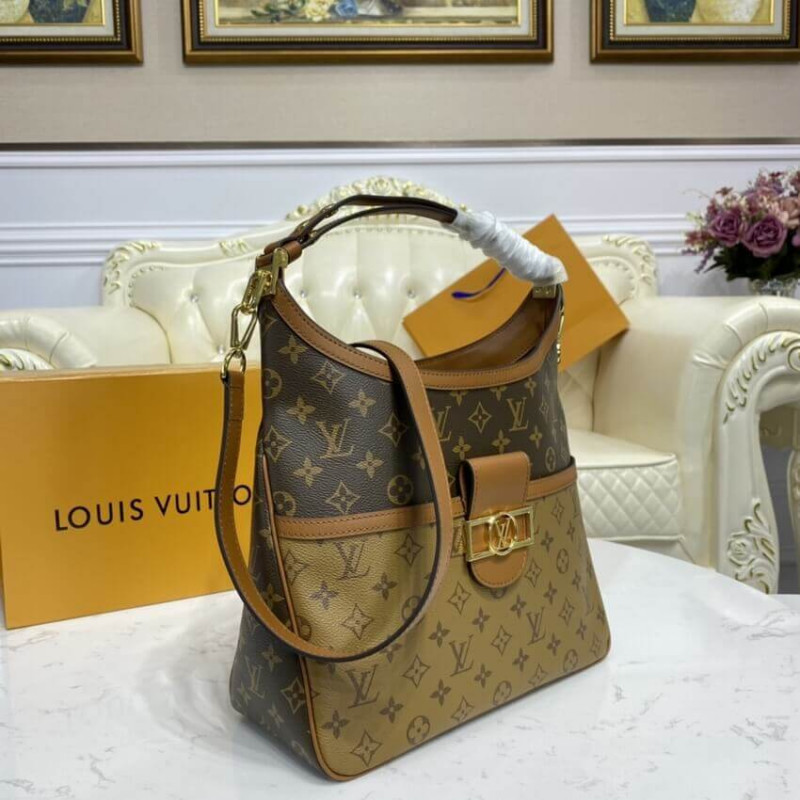 Replica Louis Vuitton Hobo Dauphine Mm M45195 - Image 6