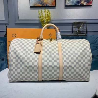 Alternative view of Replica Louis Vuitton Keepall Bandouliere 55 N41429