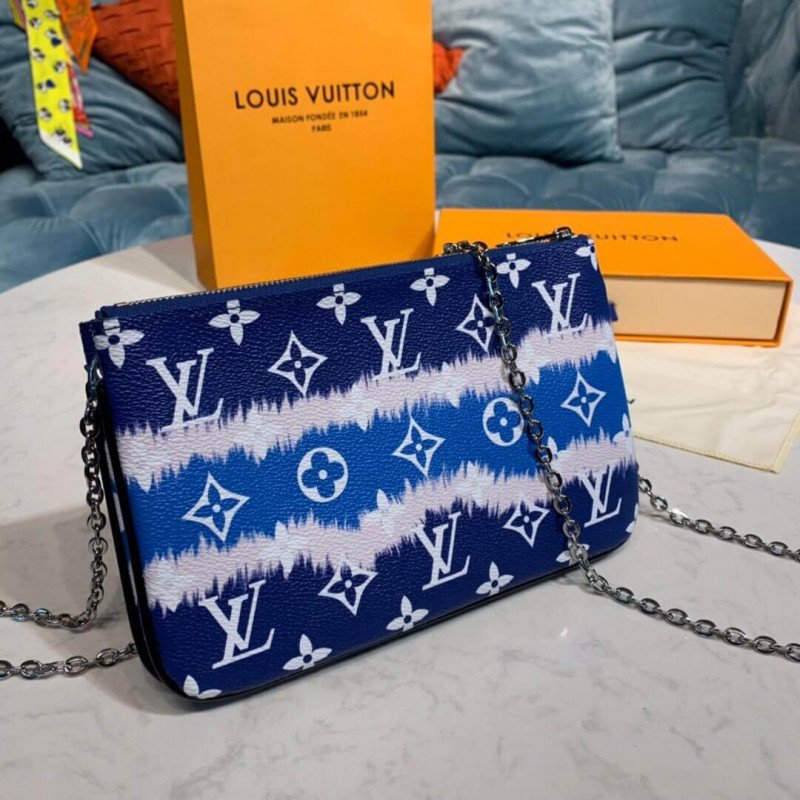Replica Louis Vuitton Lv Escale Pochette Double Zip M69124 - Image 3
