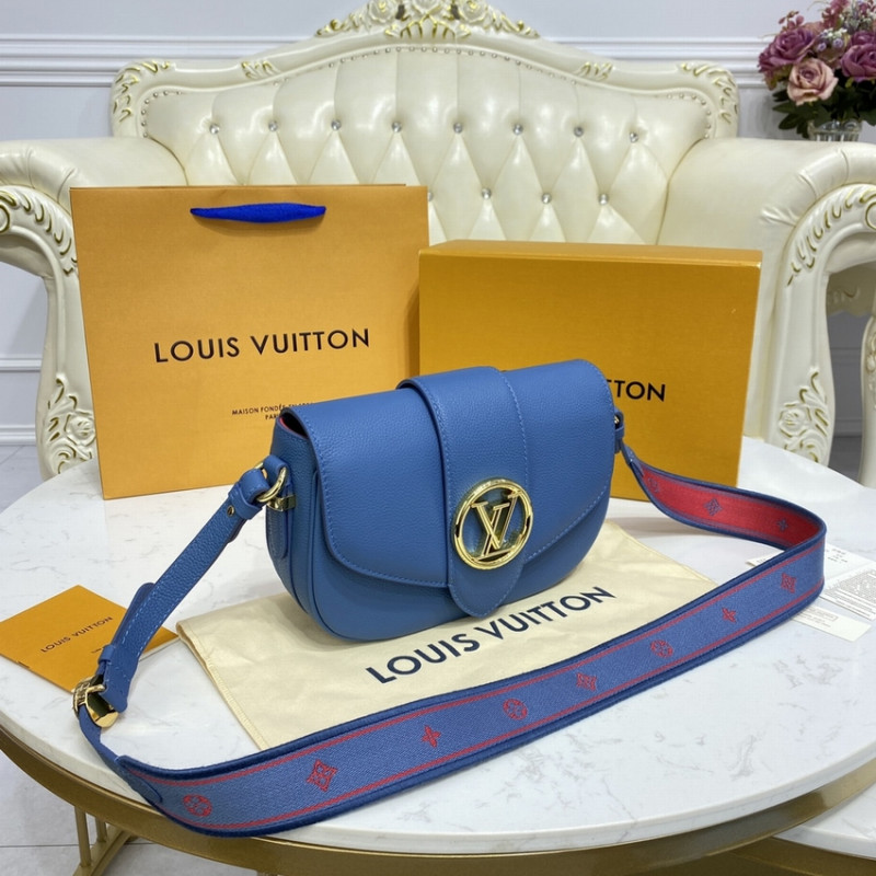 Replica Louis Vuitton Lv Pont 9 Soft Mm M58967 Blue - Image 2