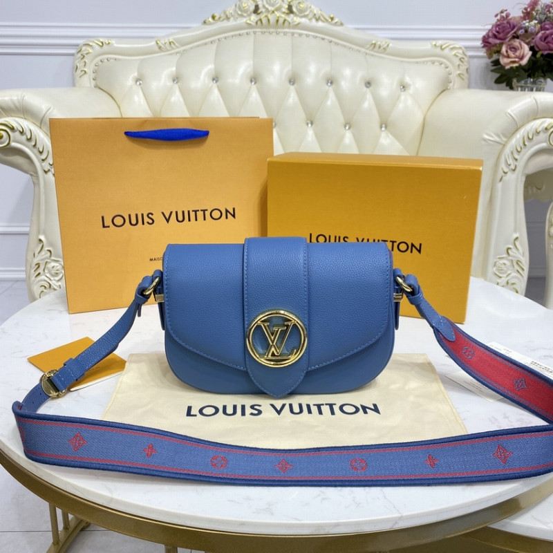 Replica Louis Vuitton Lv Pont 9 Soft Mm M58967 Blue