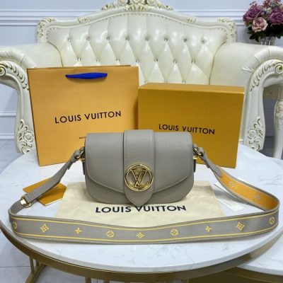 Replica Louis Vuitton Lv Pont 9 Soft Mm M58967 Gris