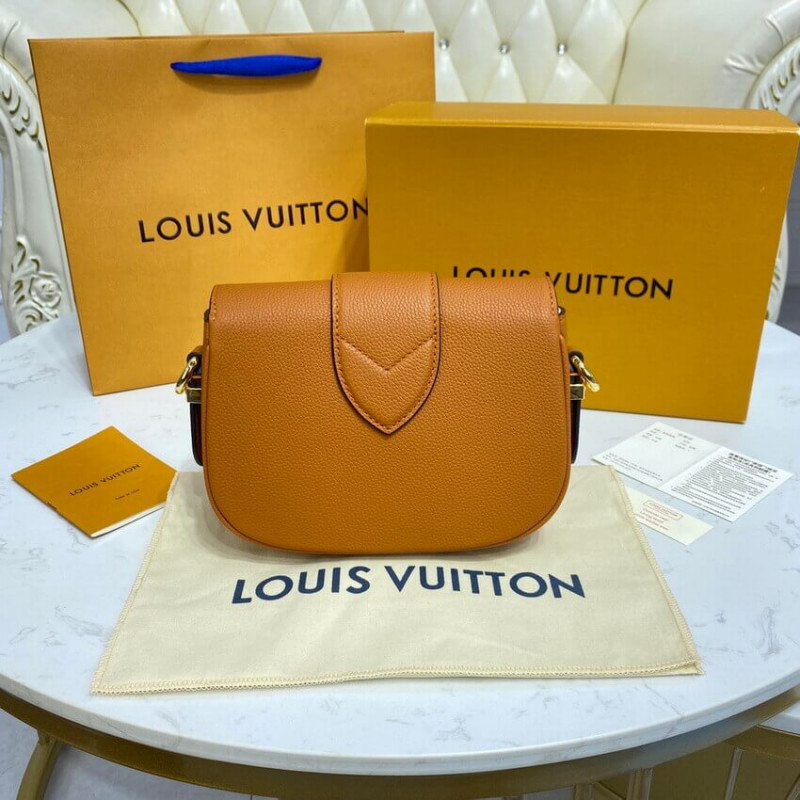 Replica Louis Vuitton Lv Pont 9 Soft Pm M58729 Golden Siena - Image 3