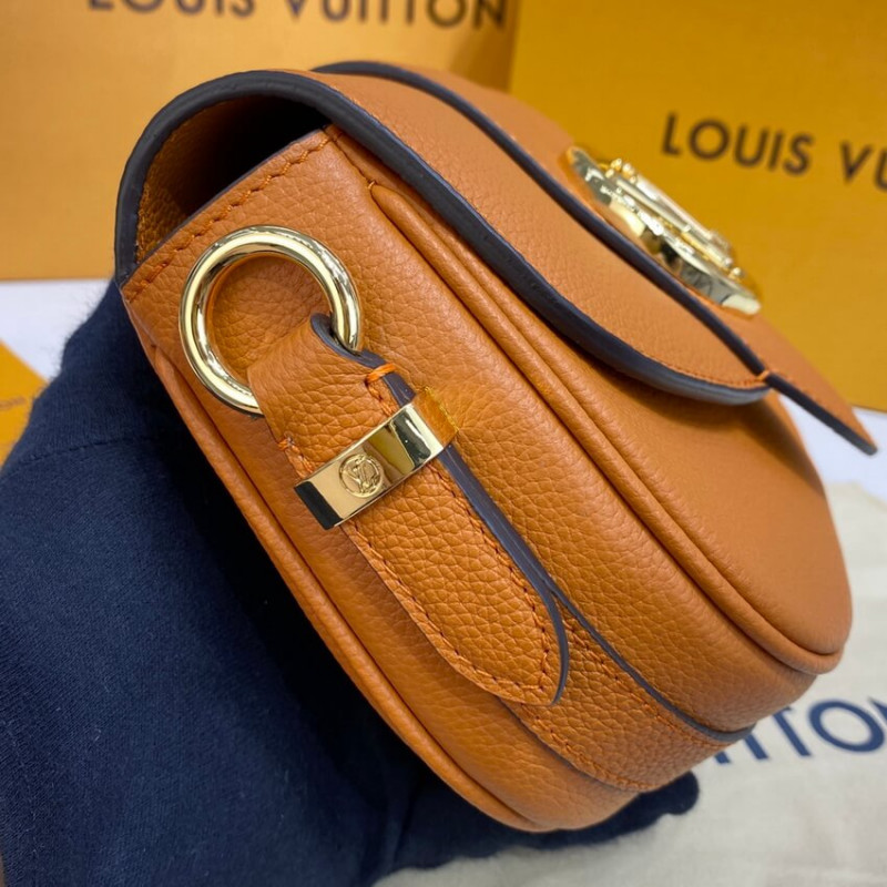 Replica Louis Vuitton Lv Pont 9 Soft Pm M58729 Golden Siena - Image 5