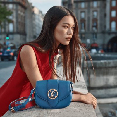 Alternative view of Replica Louis Vuitton Lv Pont 9 Soft Pm M58964 Blue
