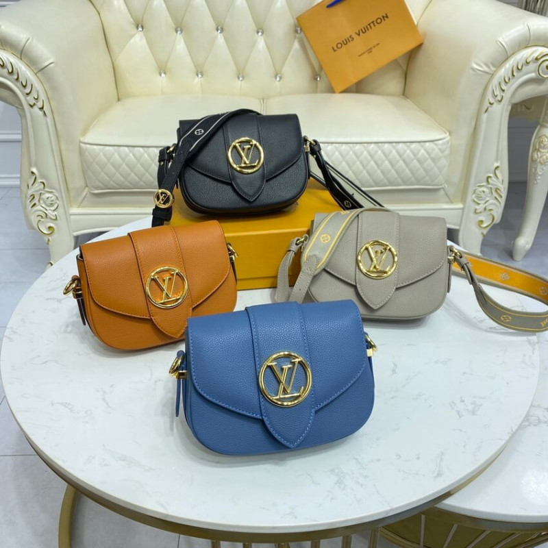 Replica Louis Vuitton Lv Pont 9 Soft Pm M58964 Blue - Image 17