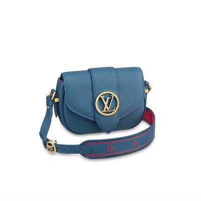 Replica Louis Vuitton Lv Pont 9 Soft Pm M58964 Blue