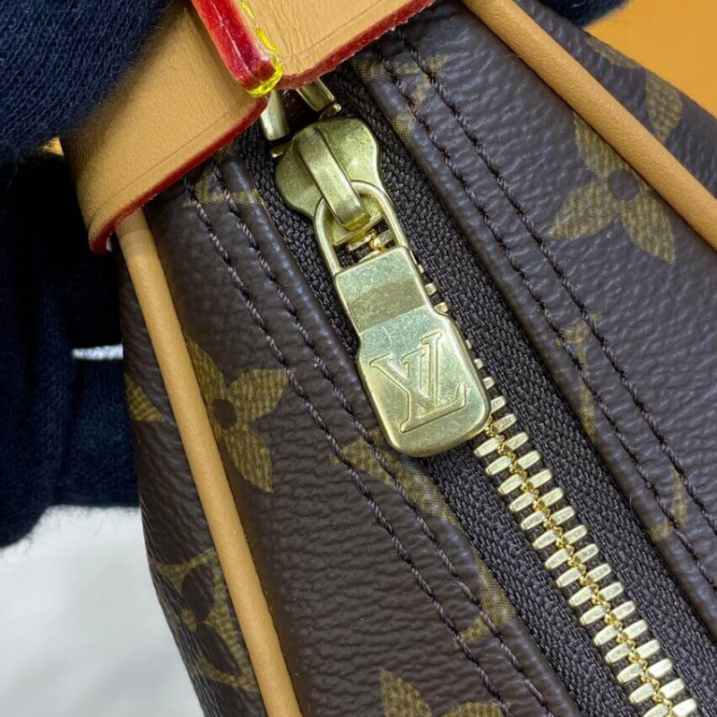 Replica Louis Vuitton Monogram Boulogne 35 Shoulder Bag M51260 - Image 13