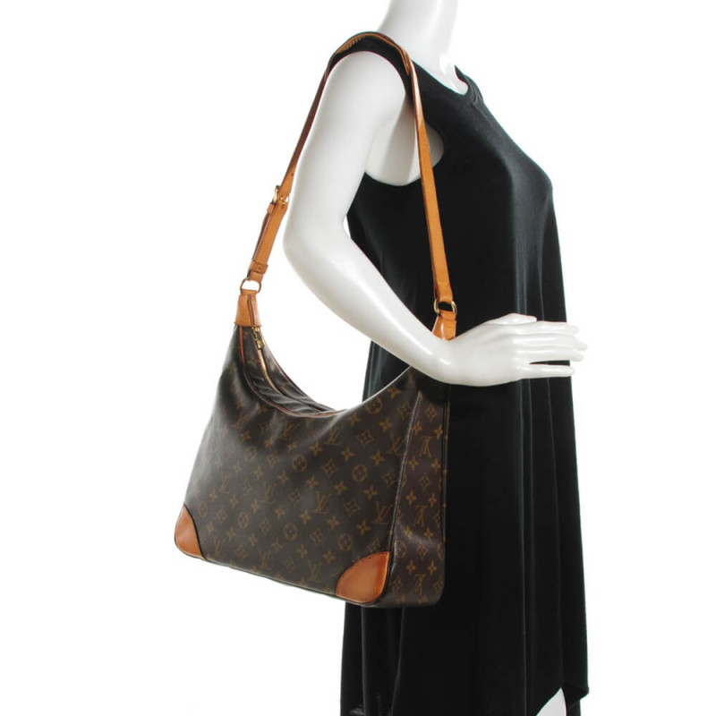 Replica Louis Vuitton Monogram Boulogne 35 Shoulder Bag M51260 - Image 3