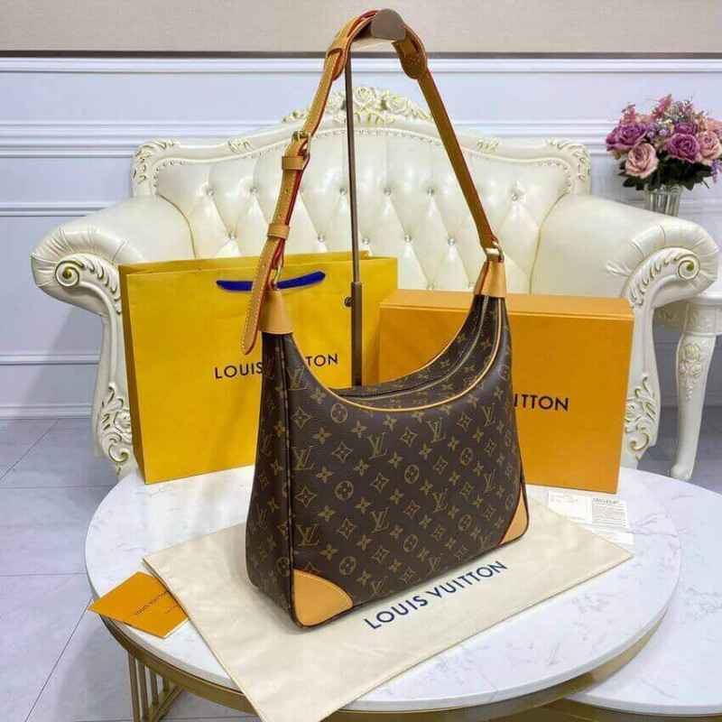 Replica Louis Vuitton Monogram Boulogne 35 Shoulder Bag M51260 - Image 7