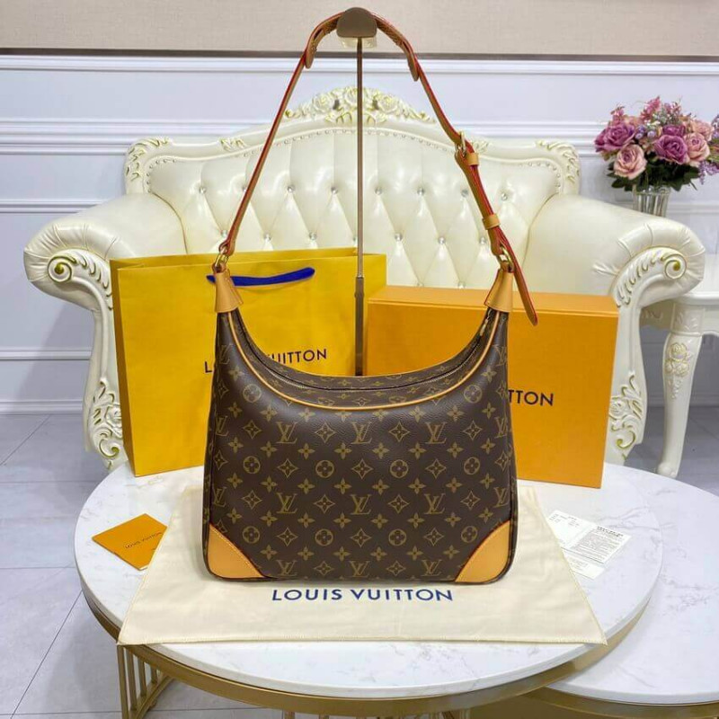 Replica Louis Vuitton Monogram Boulogne 35 Shoulder Bag M51260 - Image 8