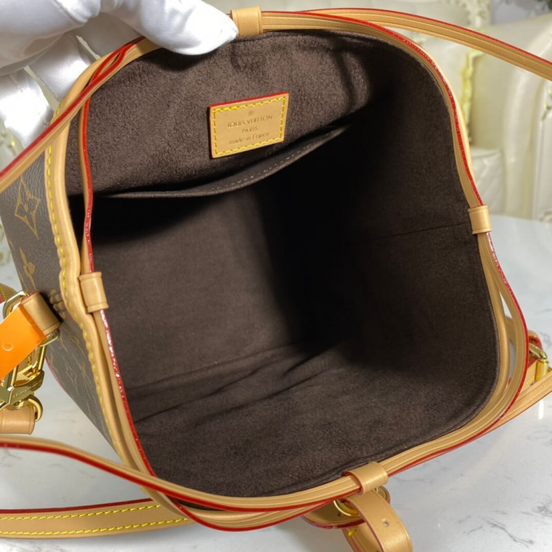 Replica Louis Vuitton Monogram Canvas Bucket Bag M45550 - Image 9