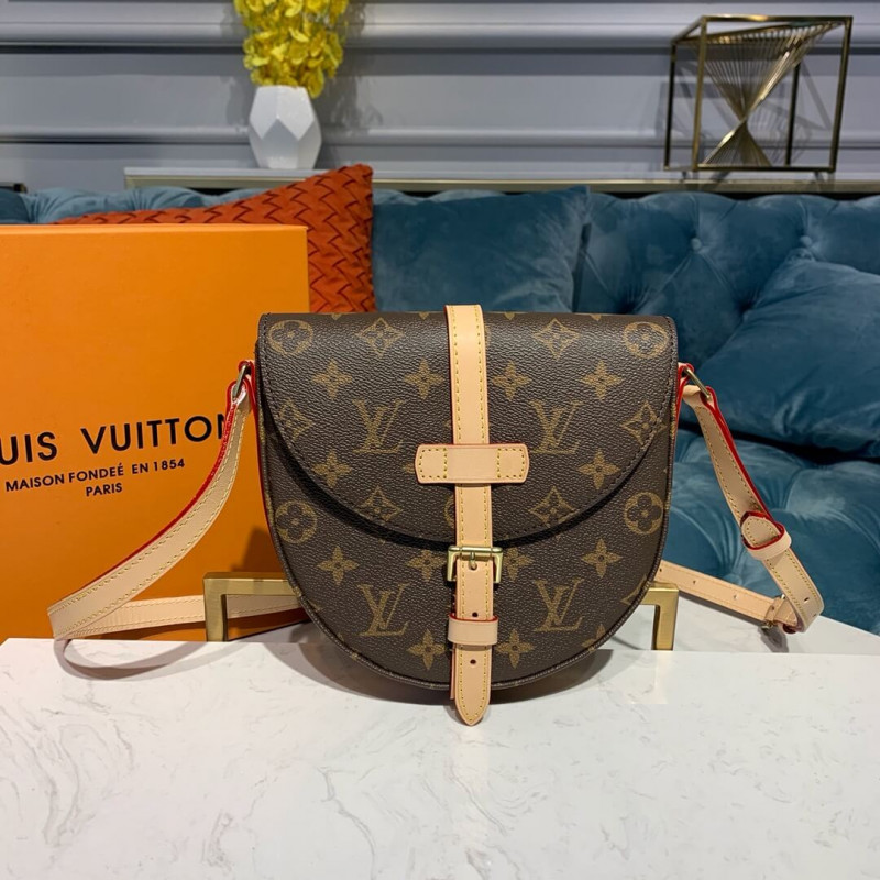 Replica Louis Vuitton Monogram Canvas Chantilly Pm M45443