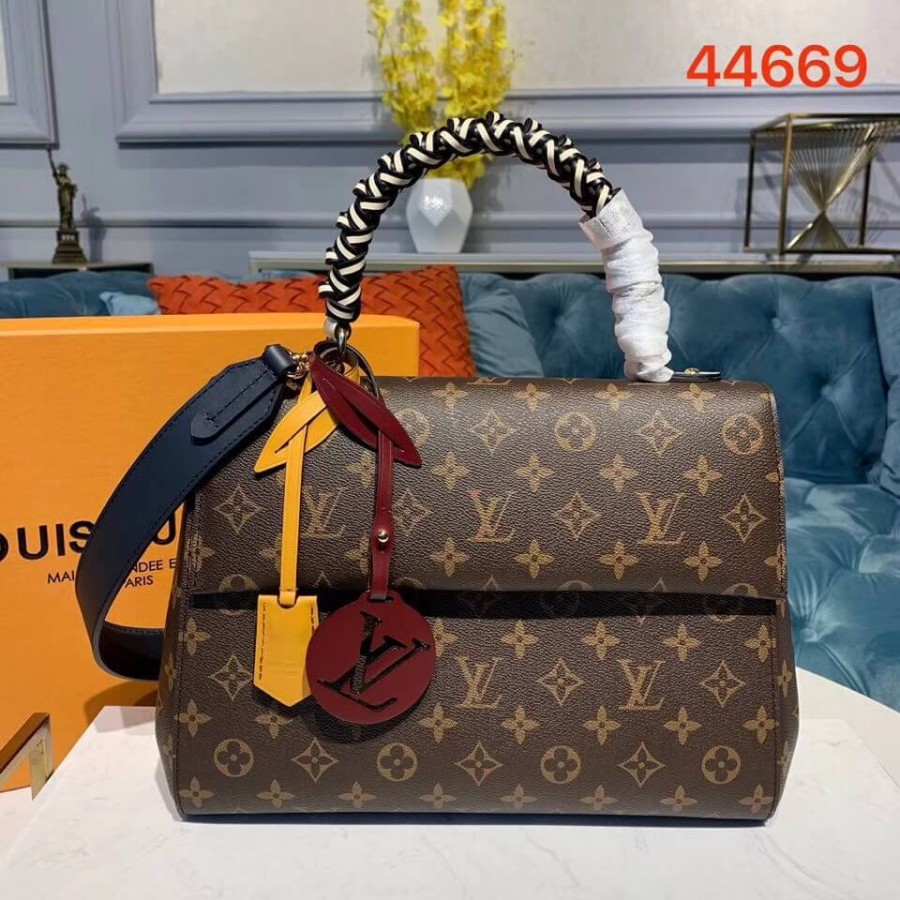 Replica Louis Vuitton Monogram Canvas Cluny Mm M44669 - Image 2