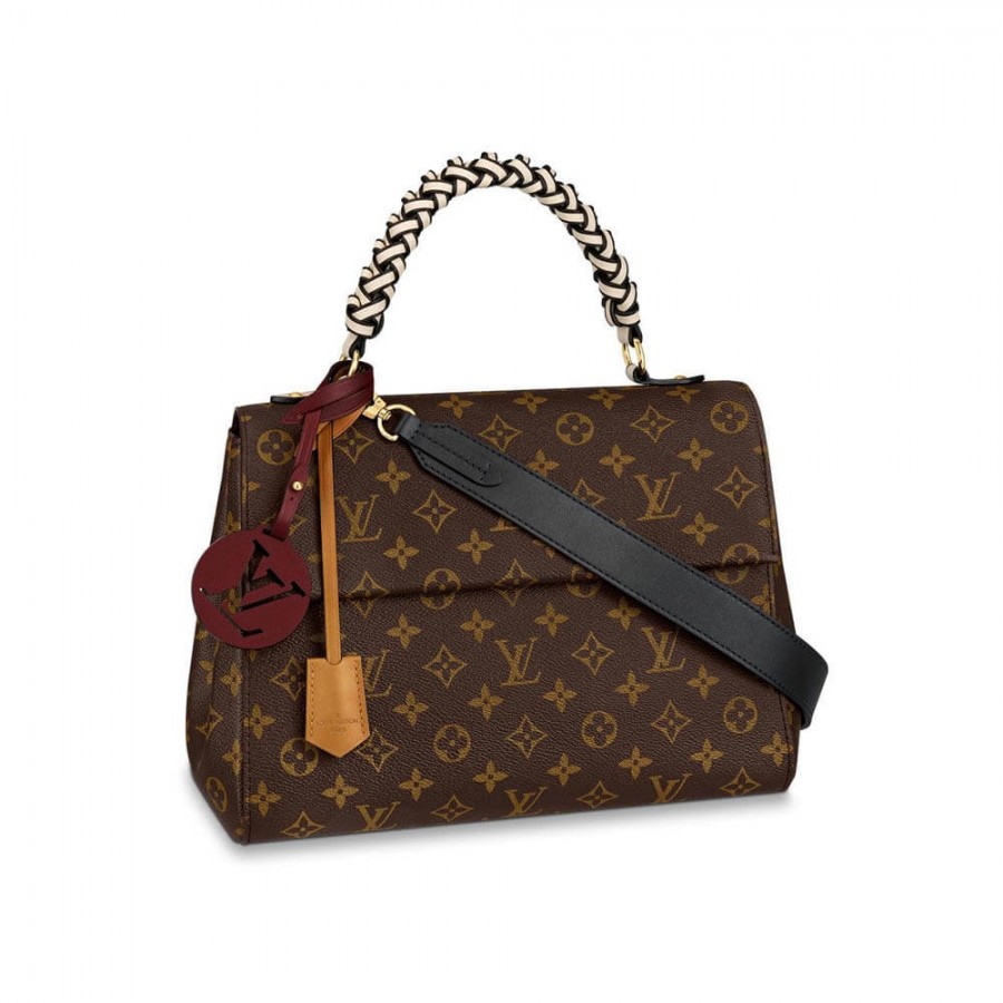 Replica Louis Vuitton Monogram Canvas Cluny Mm M44669