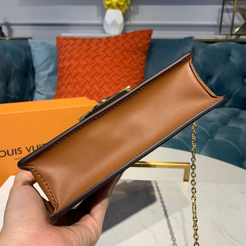 Replica Louis Vuitton Monogram Canvas Dauphine Chain Wallet M68746 - Image 5