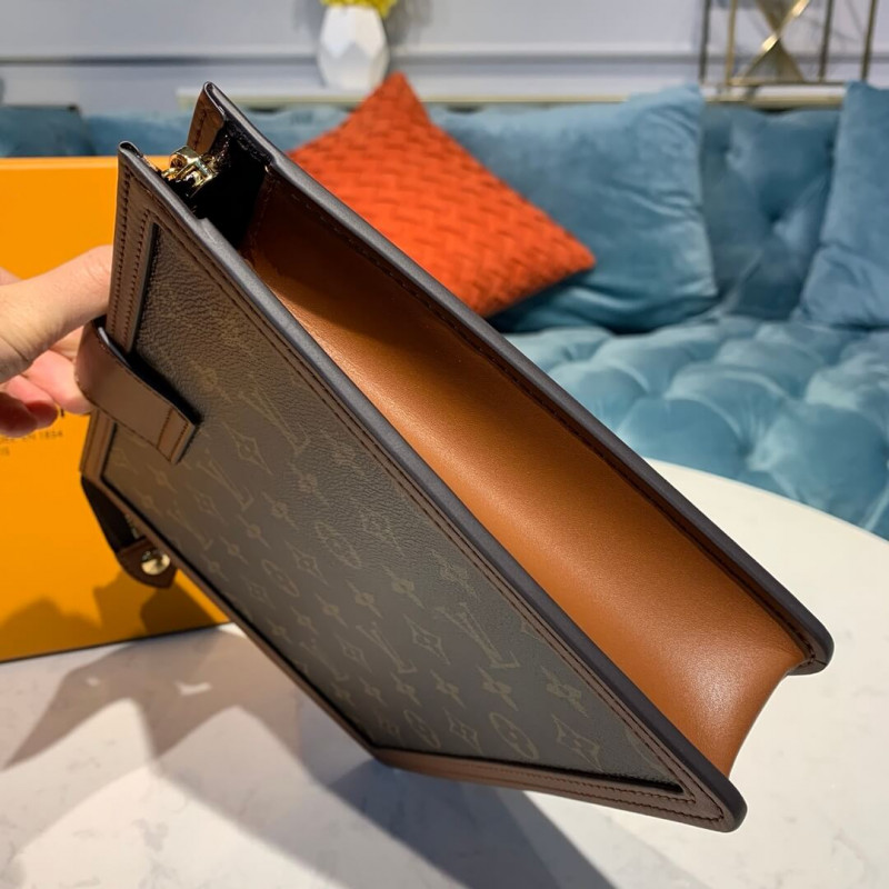 Replica Louis Vuitton Monogram Canvas Dauphine Clutch M44178 - Image 3