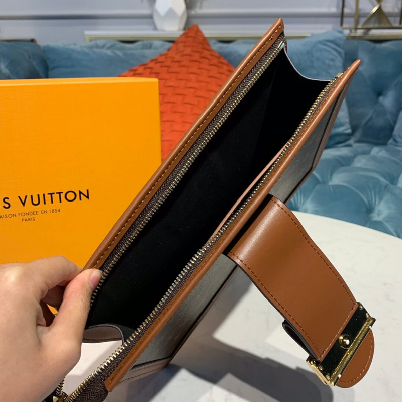 Replica Louis Vuitton Monogram Canvas Dauphine Clutch M44178 - Image 9
