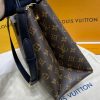 Best Replicas Bags - Louis Vuitton Monogram Canvas Flower Tote M43550 Black Top Quality Louis Vuitton LV Replica Bags On Sales