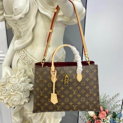Alternative view of Replica Louis Vuitton Monogram Canvas Flower Tote M43551