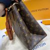 Best Replicas Bags - Louis Vuitton Monogram Canvas Flower Tote M43770 Caramel Best Louis Vuitton LV Replica Bags On Sales