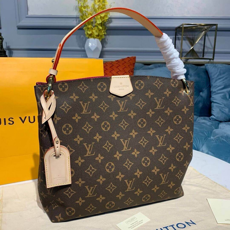 Replica Louis Vuitton Monogram Canvas Graceful Pm M43700 - Image 4