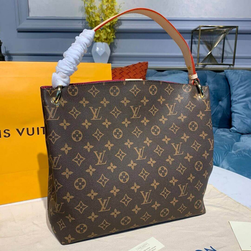 Replica Louis Vuitton Monogram Canvas Graceful Pm M43700 - Image 5